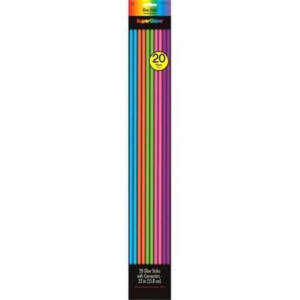 Party Accessory 120 Ct. Amscan 8 Blue Glow Sticks Party Accessory 120 Ct. Amscan 8 Blue Glow Sticks